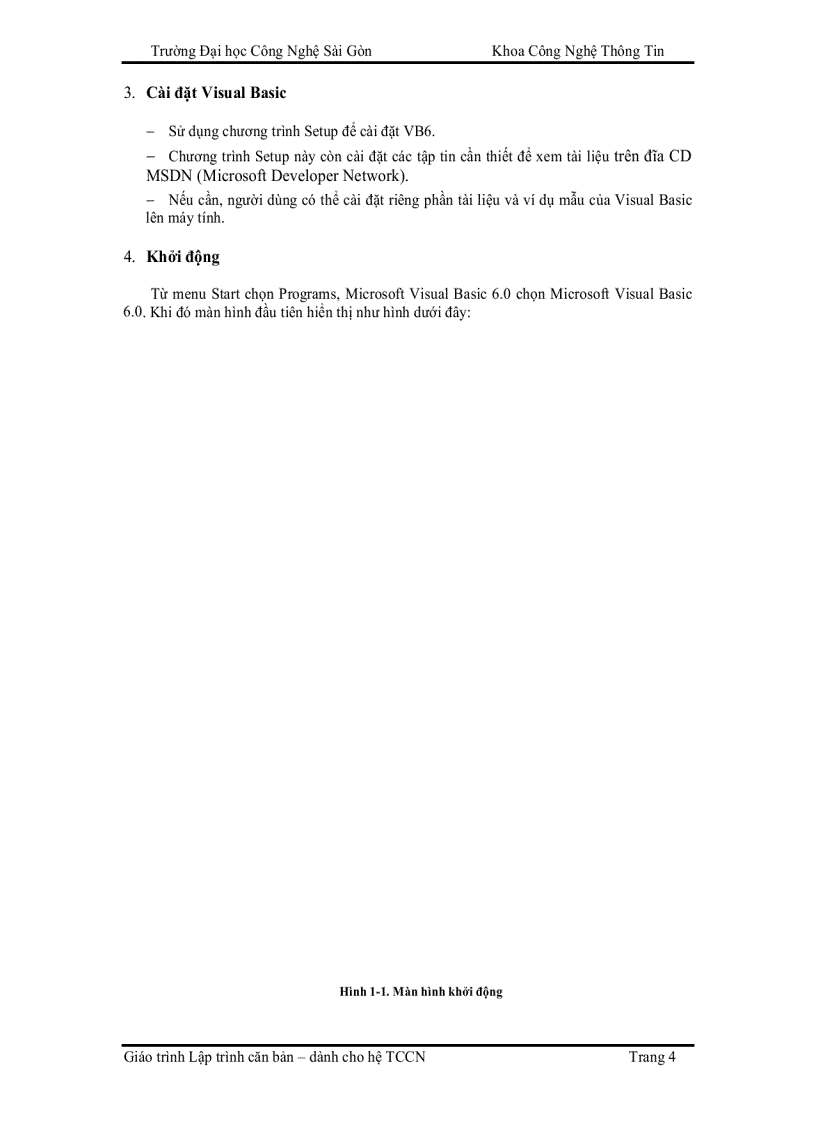 image for page Giáo trình lập trình căn bản dành cho hệ TCCN