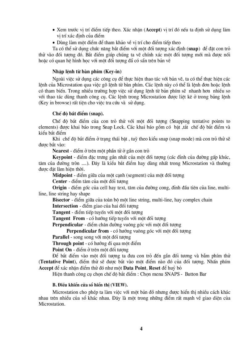 image for page Hướng dẩn sử dụng Microstation trong việc thành lập bản đồ