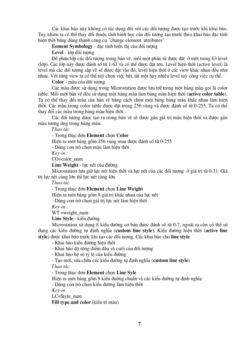 image for page Hướng dẩn sử dụng Microstation trong việc thành lập bản đồ