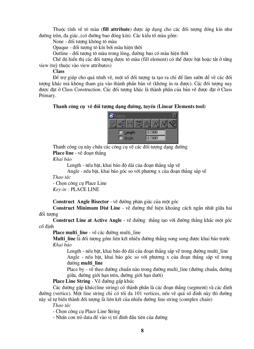 image for page Hướng dẩn sử dụng Microstation trong việc thành lập bản đồ