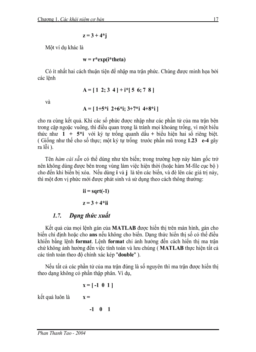 image for page Giáo trình Matlab