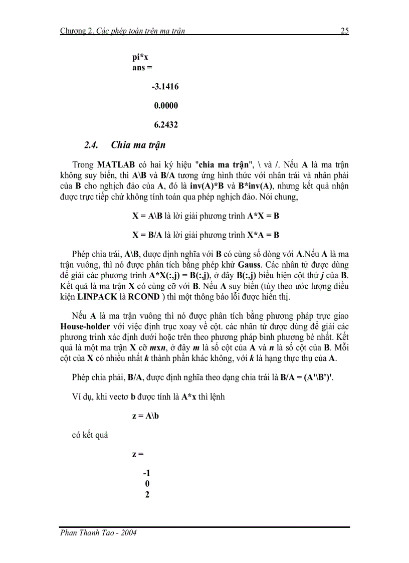 image for page Giáo trình Matlab