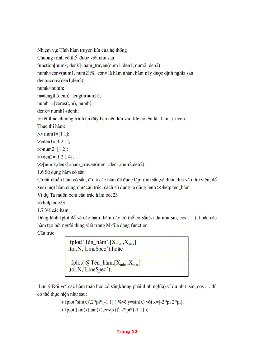 image for page Tự học Matlab