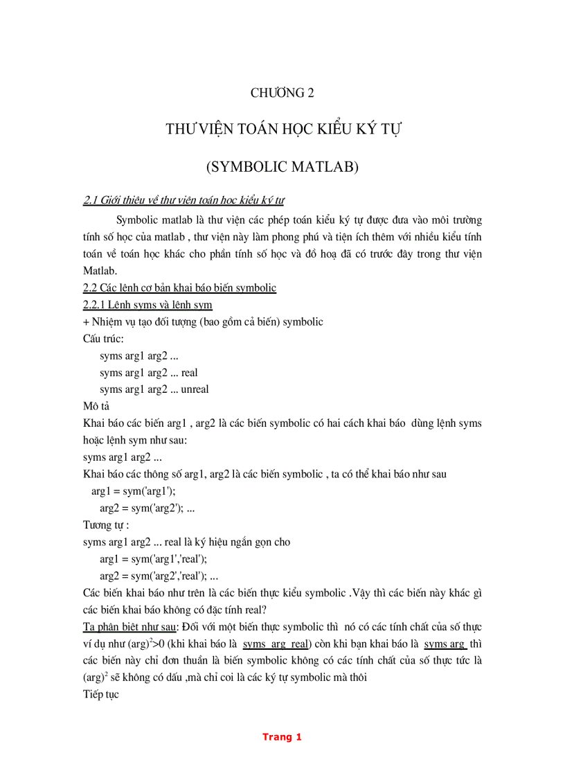 image for page Tự học Matlab