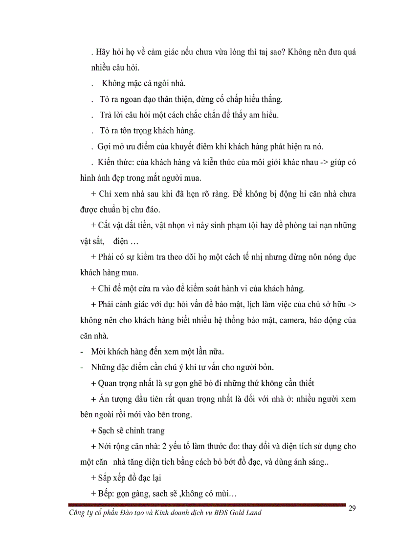 image for page Quy trình và kỹ năng môi giới bất động sản