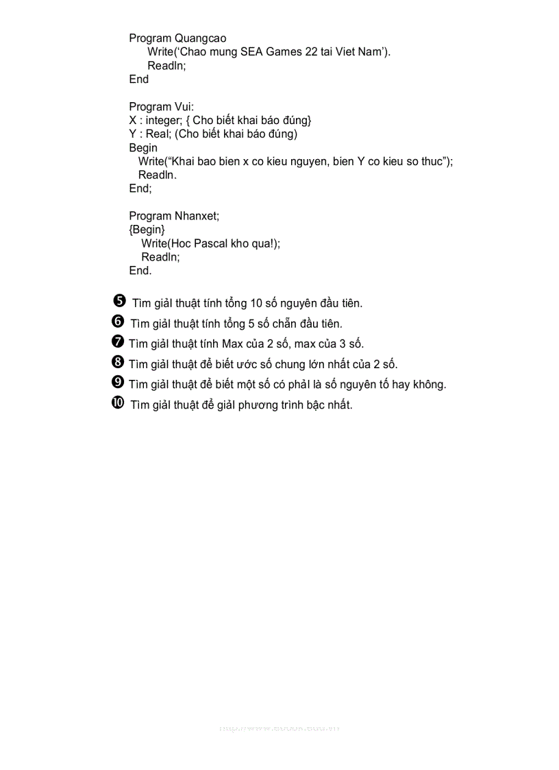 image for page Ngôn ngữ lập trình Pascal