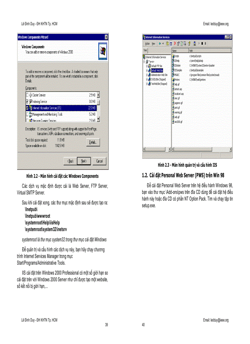 image for page Thiết kế và lập trình web bằng ngôn ngữ ASP