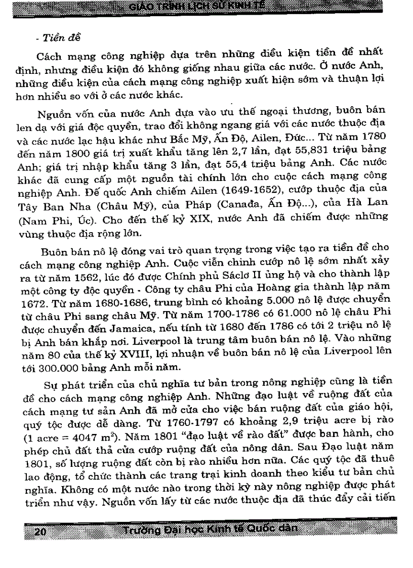 image for page SCAN Giáo trình Lịch sử kinh tế