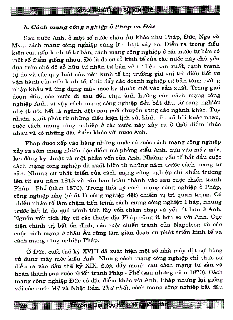 image for page SCAN Giáo trình Lịch sử kinh tế