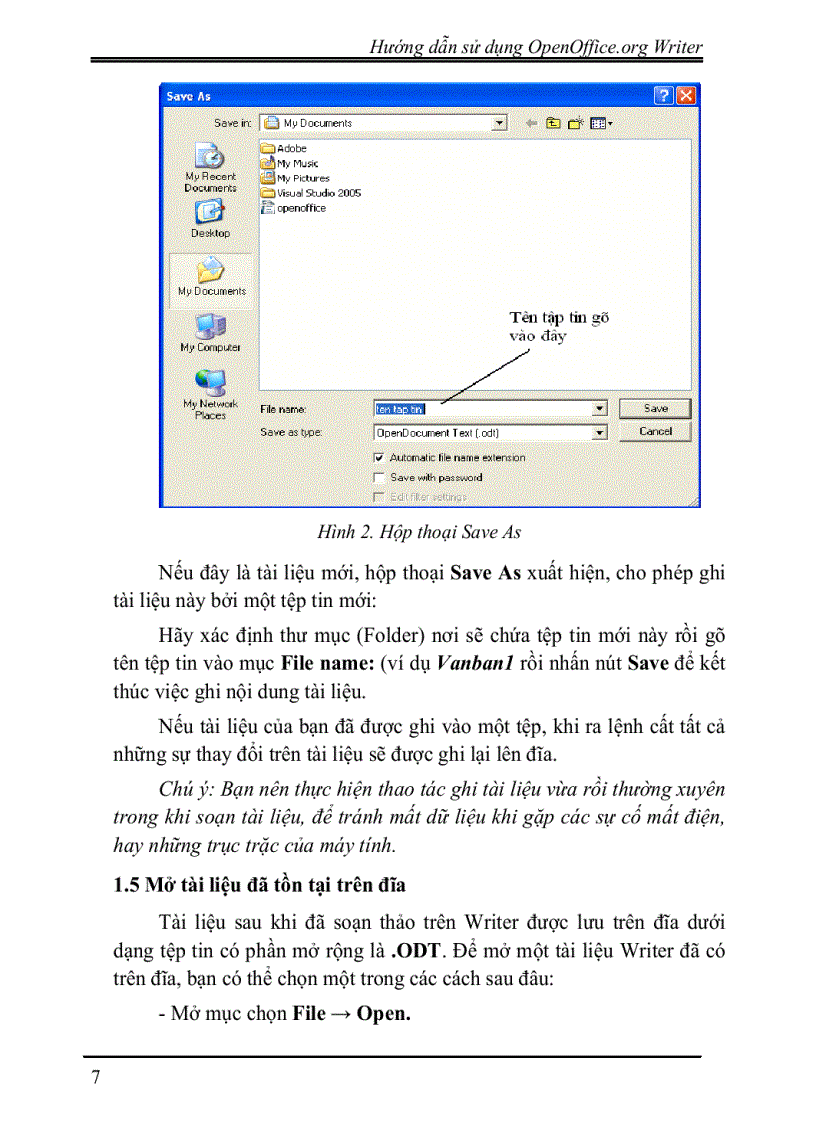 image for page Hướng dẫn sử dụng OpenOffice org Writer