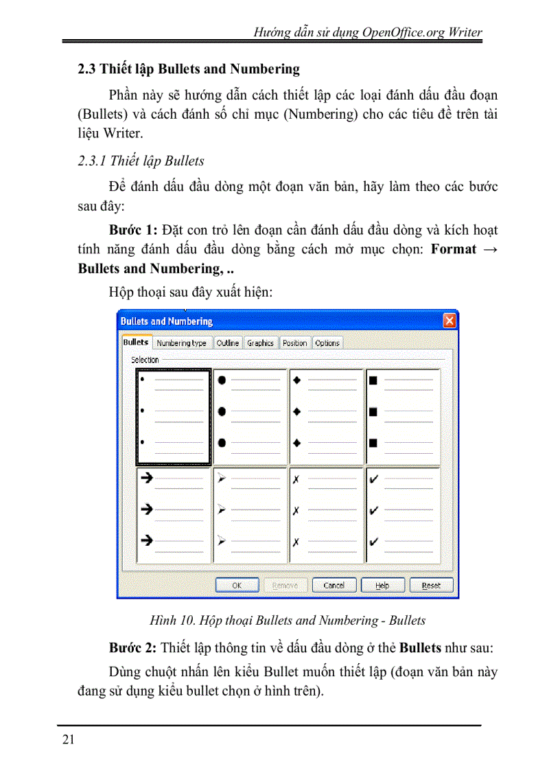 image for page Hướng dẫn sử dụng OpenOffice org Writer