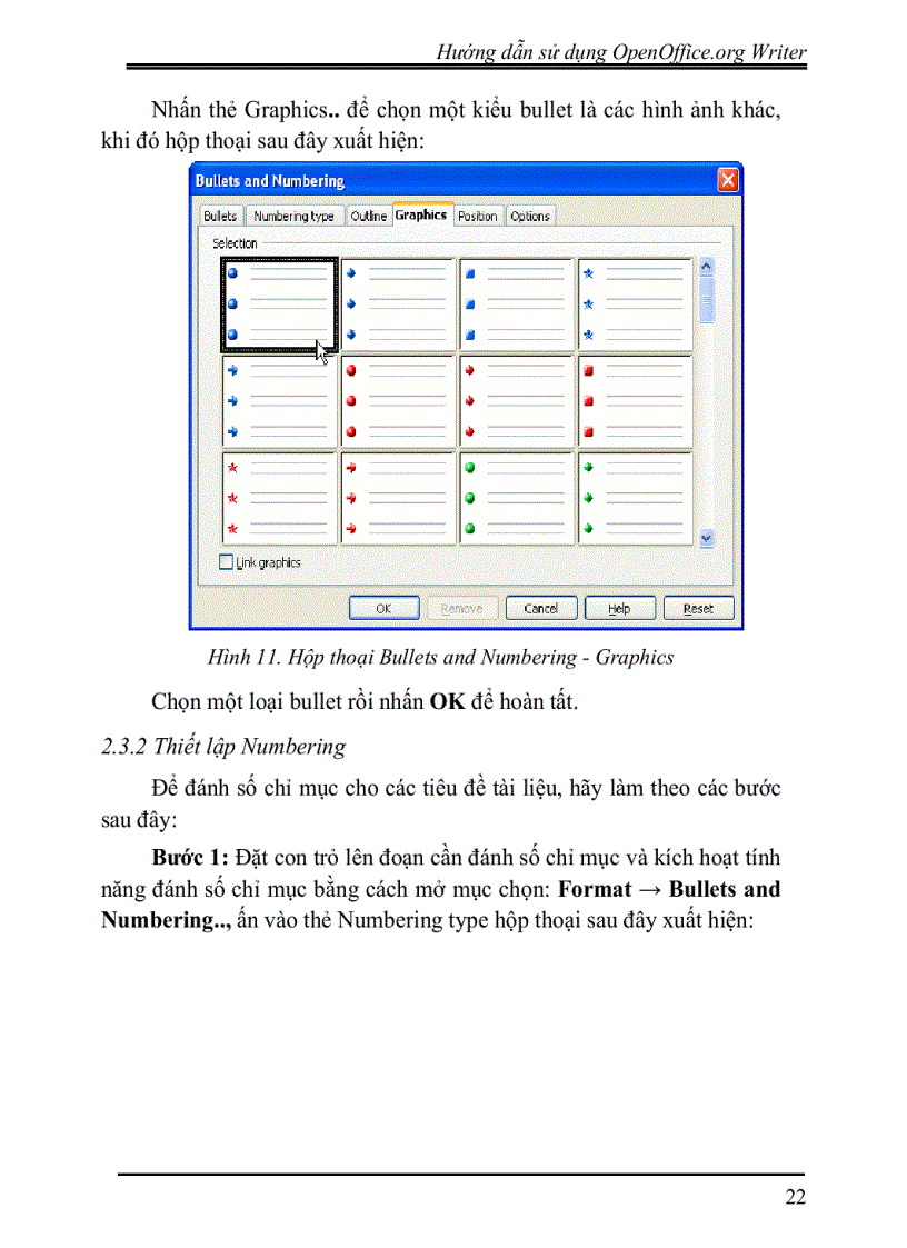 image for page Hướng dẫn sử dụng OpenOffice org Writer