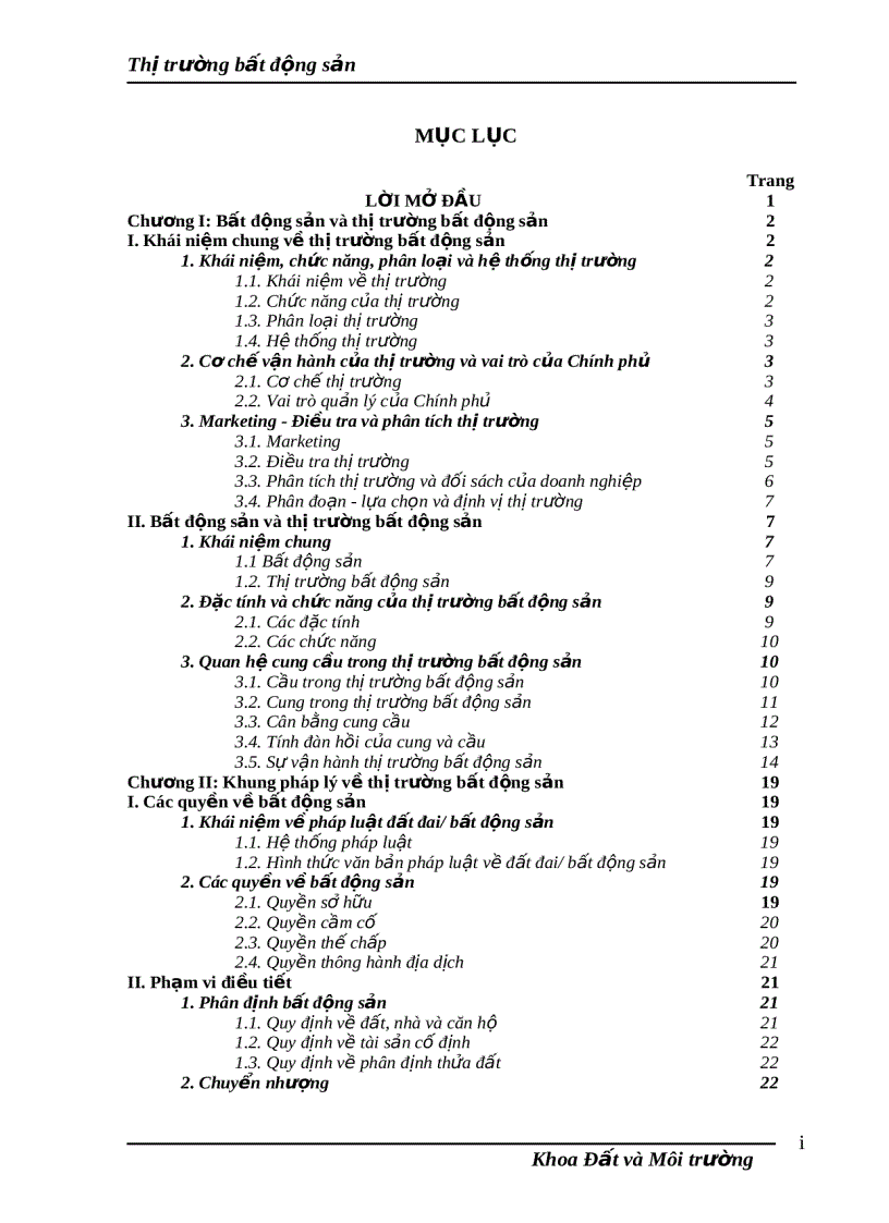 image for page Thị trường bất động sản