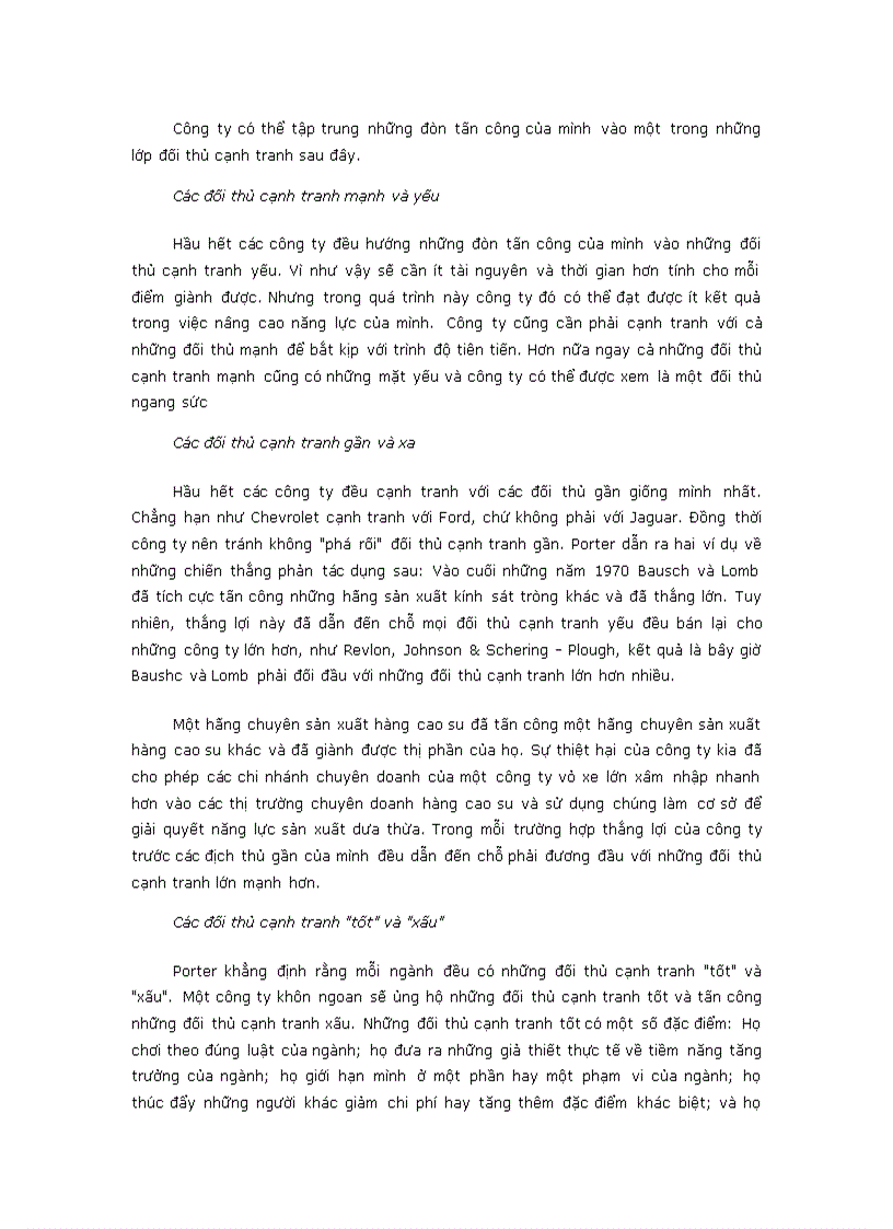 image for page Phân tích ngành và đối thủ cạnh tranh