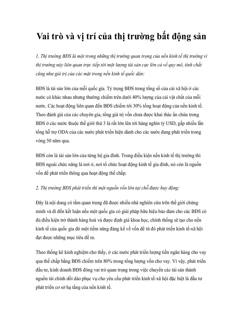 image for page Khái niệm về bất động sản