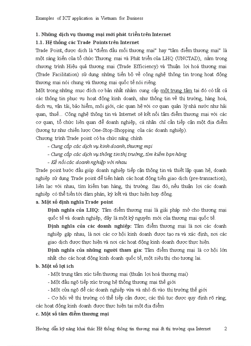 image for page Hướng dẫn kỹ năng khai thác hệ thống thông tin thương mại thị trường quốc tế trên internet