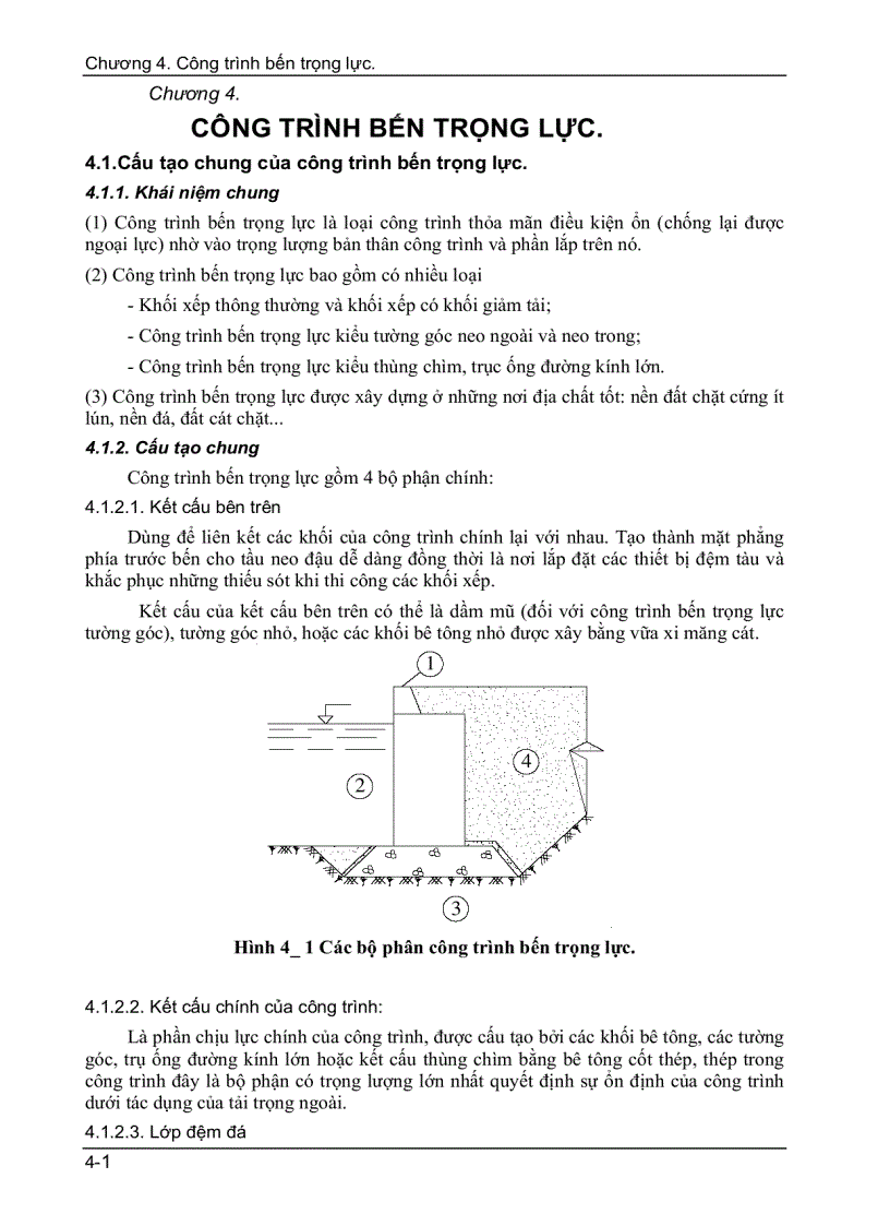 image for page Công trình bến trọng lực