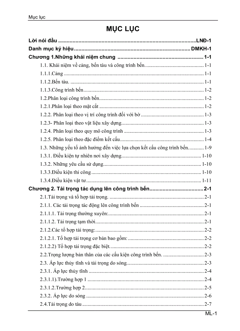 image for page Bài giảng công trình biển