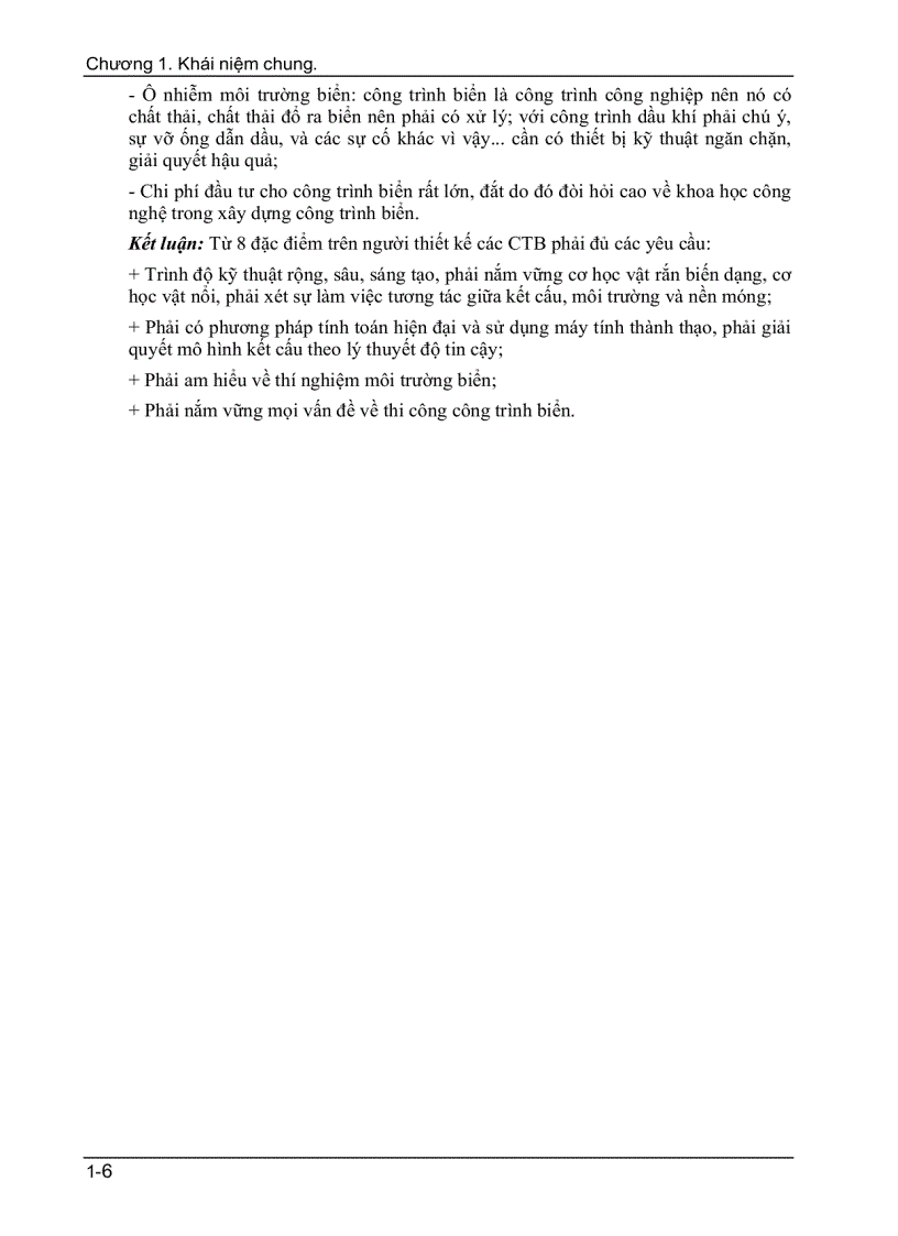 image for page Khái niệm chung công trình biển cố định