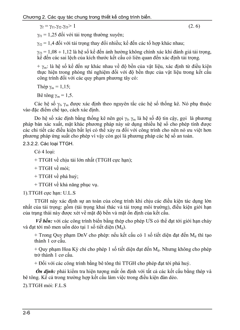 image for page Các quy tắc chung trong thiết kế công trình biển