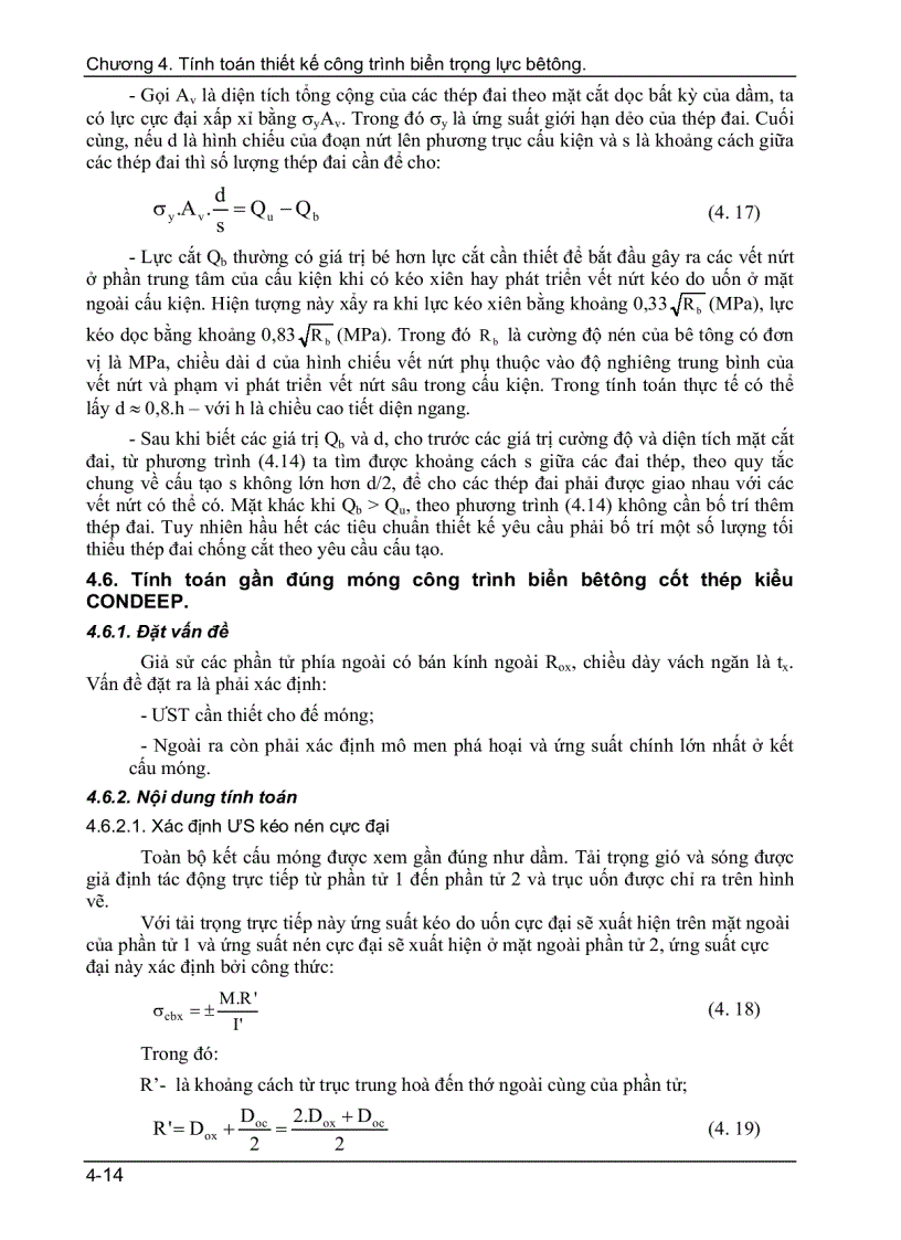 image for page Tính toán thiết kế công trình biển trọng lực bê tông