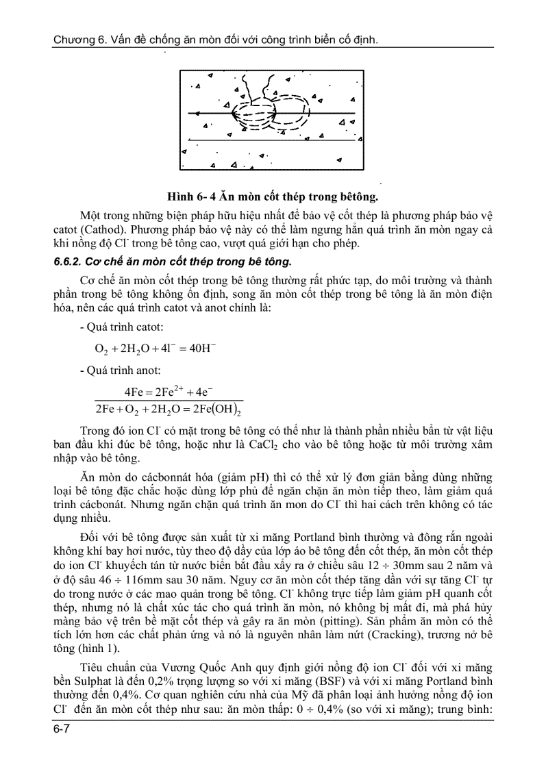 image for page Vấn đề chống ăn mòn đối với công trình biển cố định