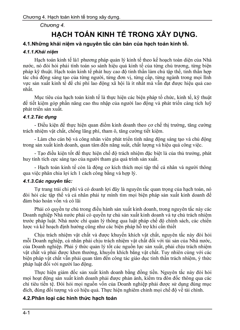 image for page Hạch toán kinh tế trong xây dựng