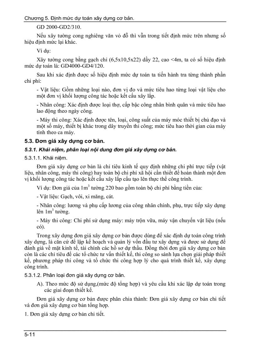 image for page Định mức đơn giá dự toán xây dựng cơ bản