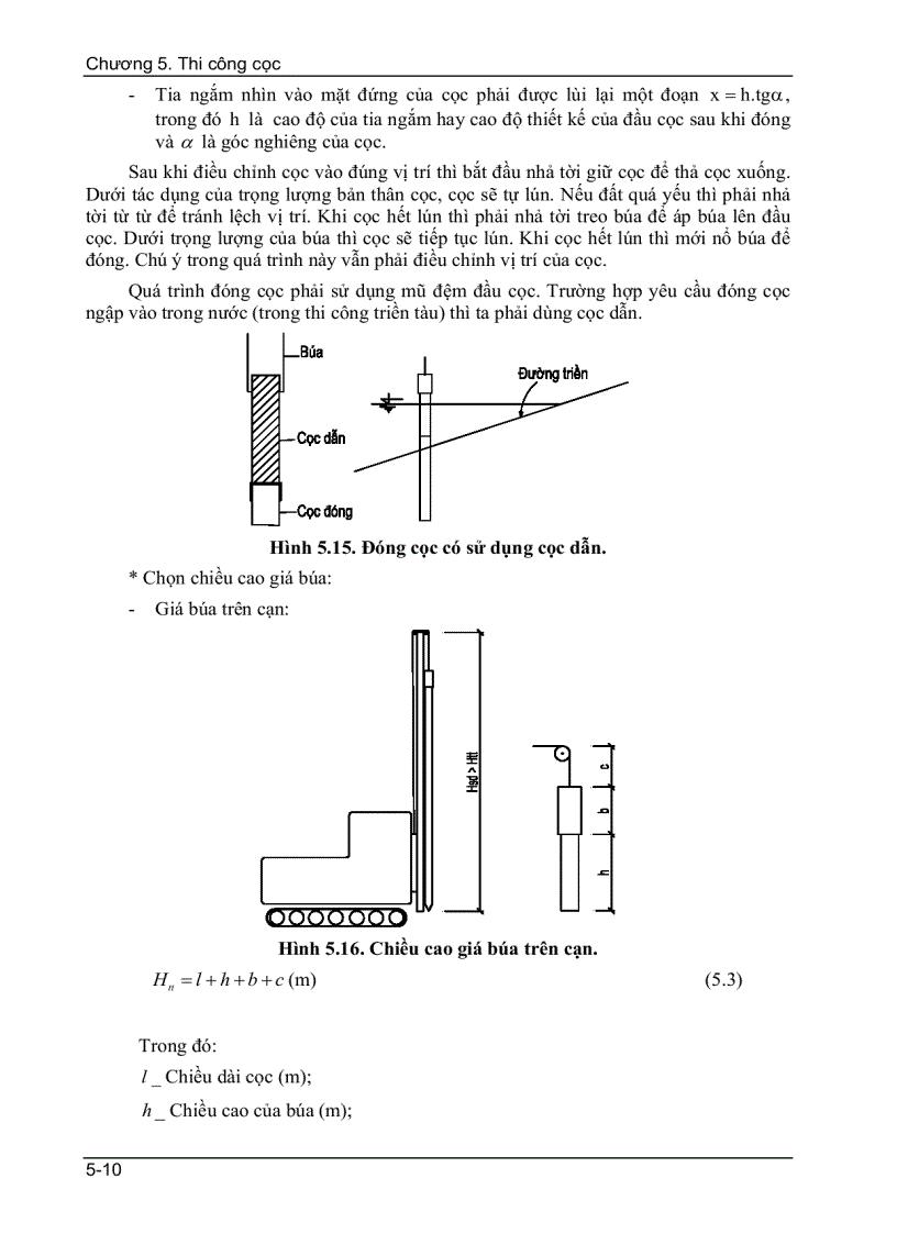 image for page Thi công cọc
