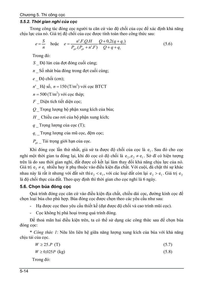 image for page Thi công cọc