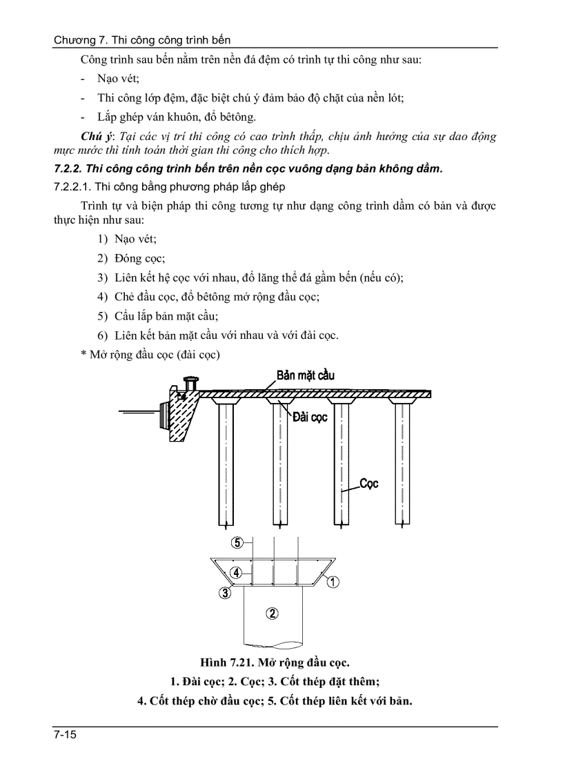 image for page Thi công công trình bến
