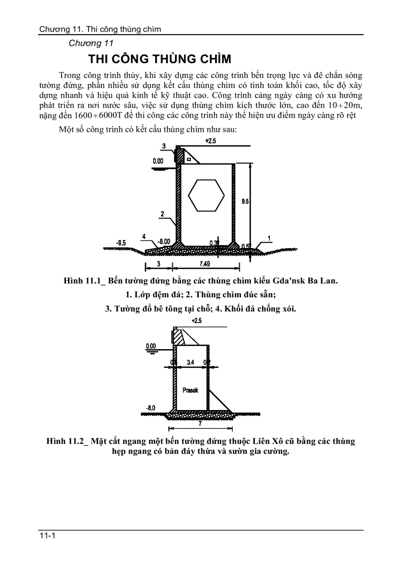 image for page Thi công thùng chìm