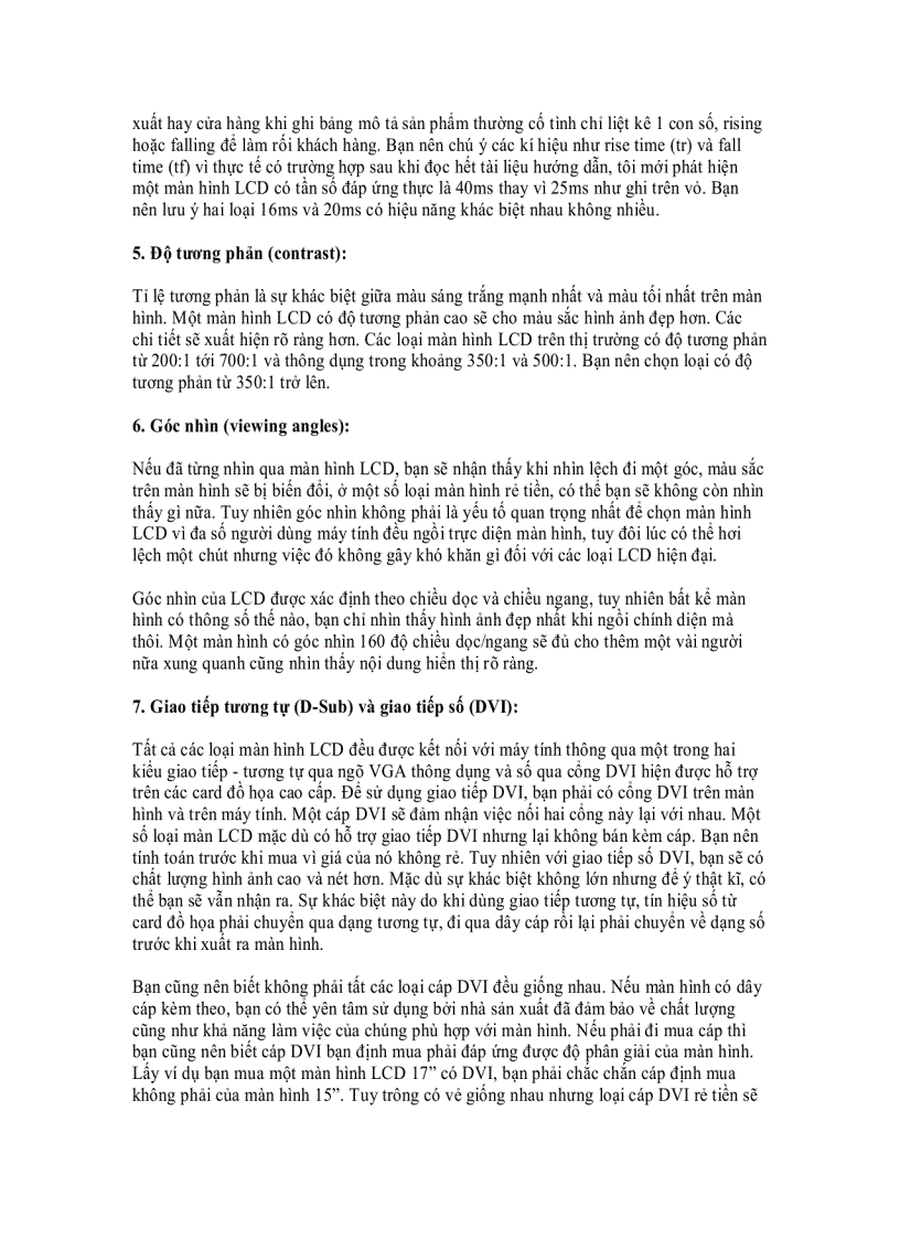 image for page 10 điểm quan trọng khi chọn mua LCD và những điều cần biết