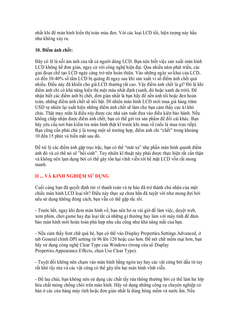 image for page 10 điểm quan trọng khi chọn mua LCD và những điều cần biết