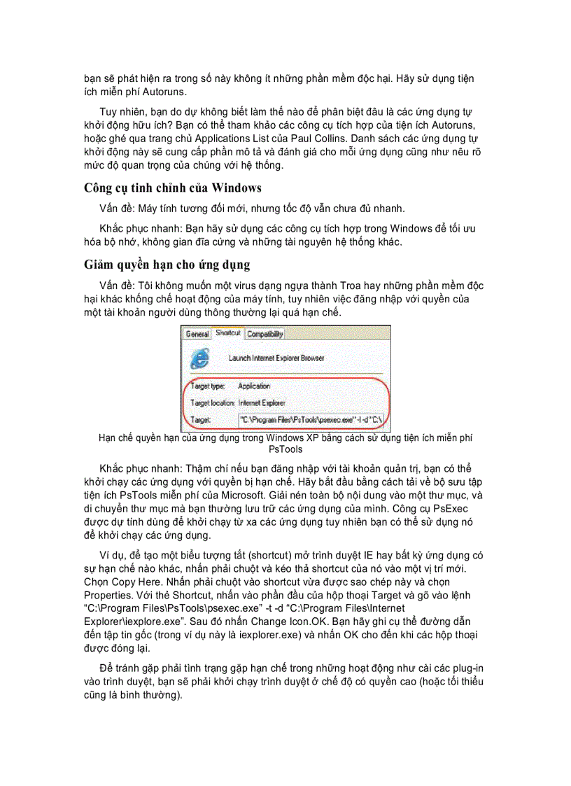 image for page Độ Windows trong tíc tắc