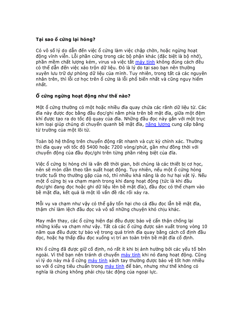 image for page Dành cho người mới bắt đầu cách chữa trị ổ cứng Phần 1