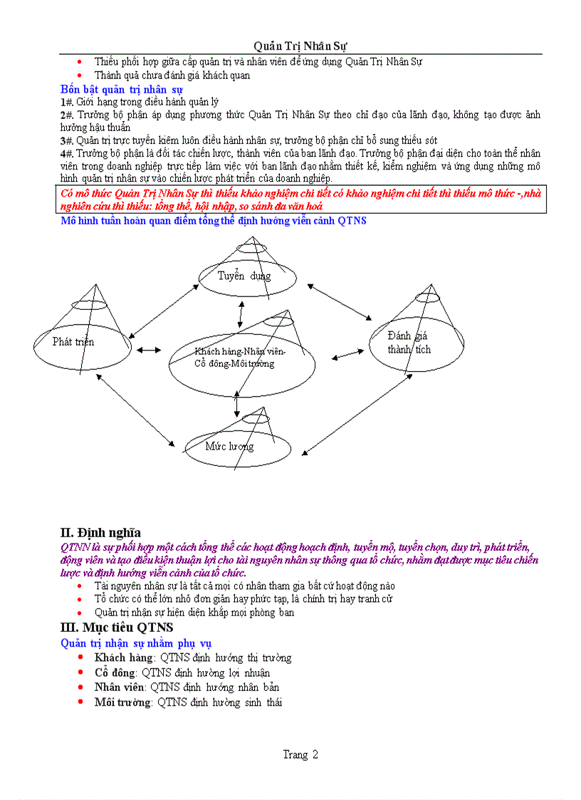 image for page Bài giảng về quản trị nhân sự