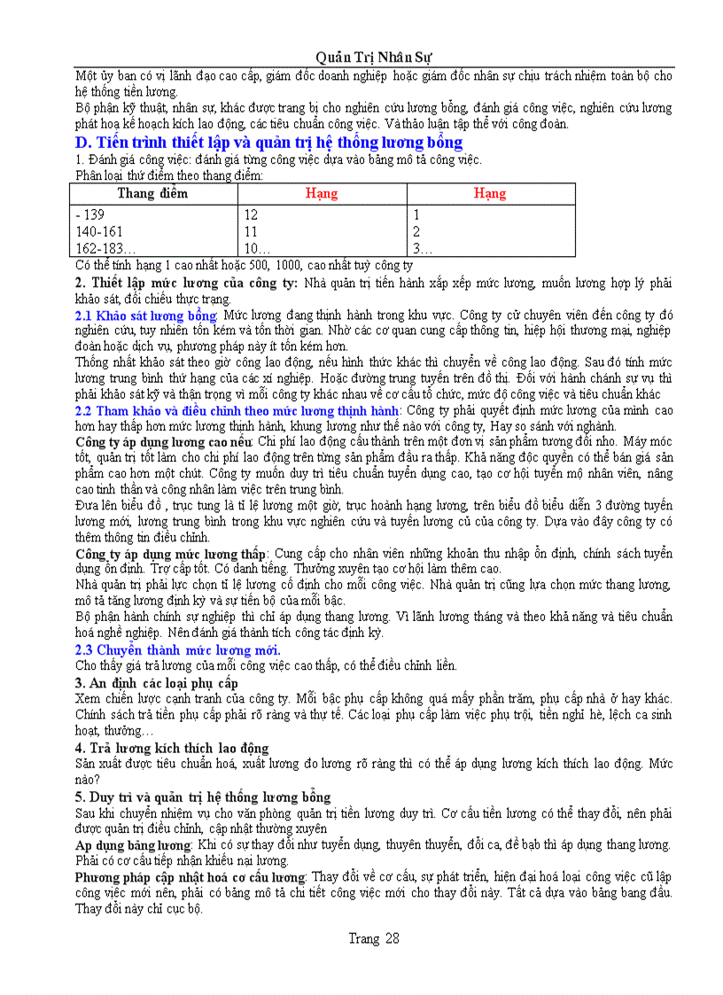 image for page Bài giảng về quản trị nhân sự