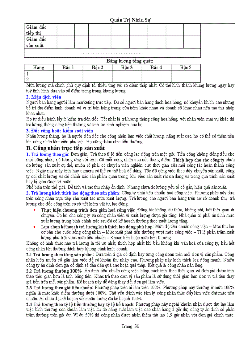 image for page Bài giảng về quản trị nhân sự