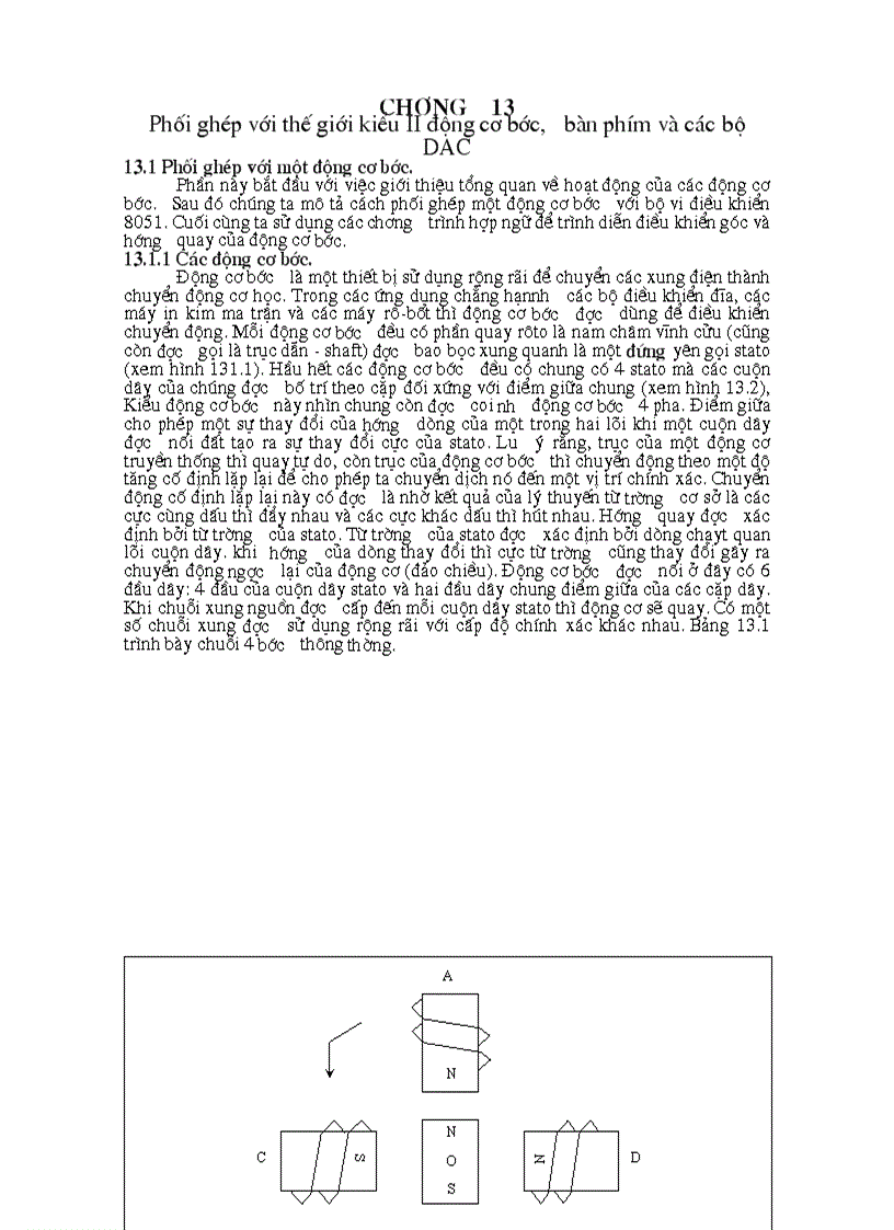 image for page Phối ghép với thế giới kiểu II động cơ bước bàn phím và các bộ DAC