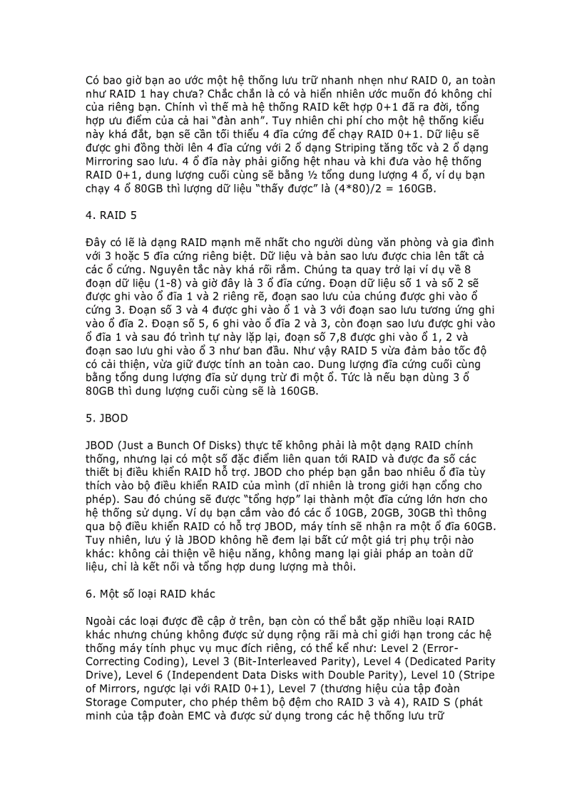 image for page Công nghệ Raid onboard của Mainboard