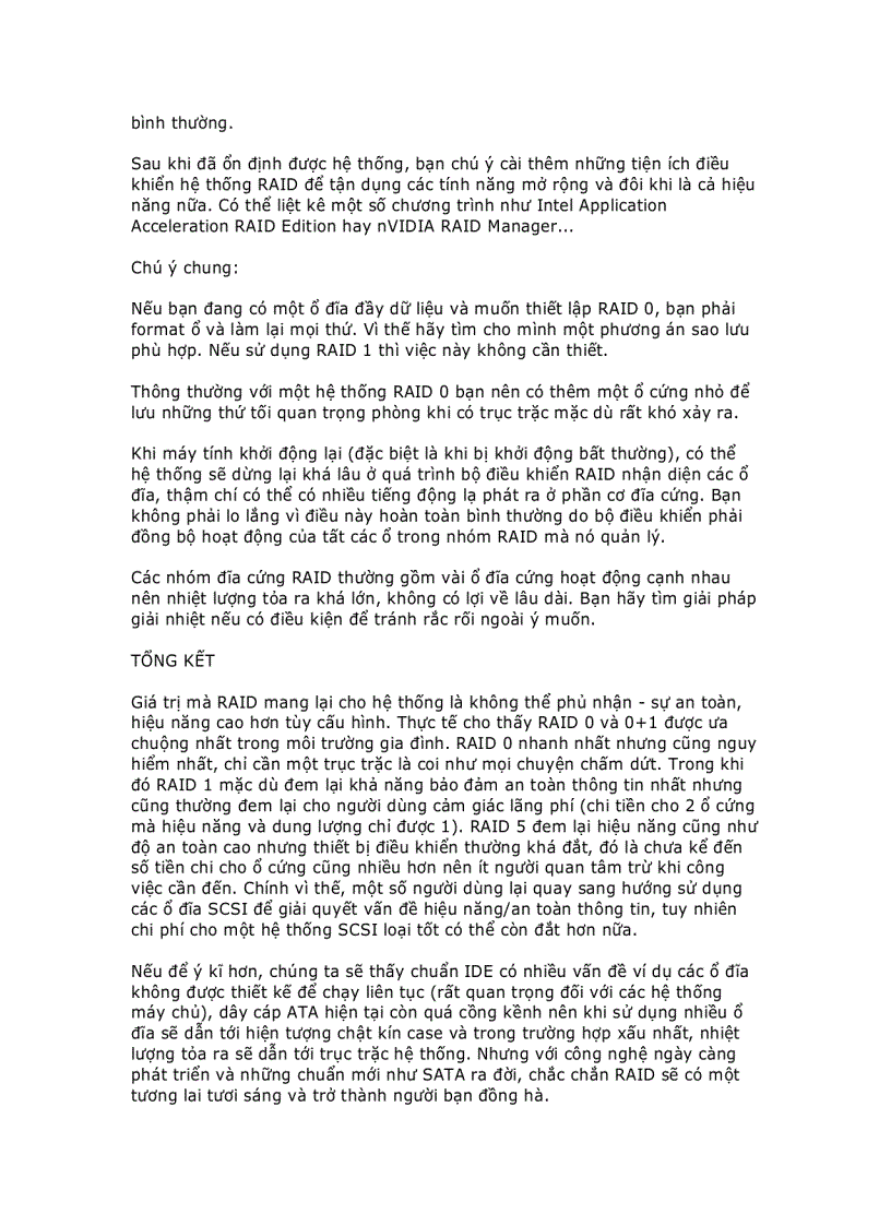 image for page Công nghệ Raid onboard của Mainboard