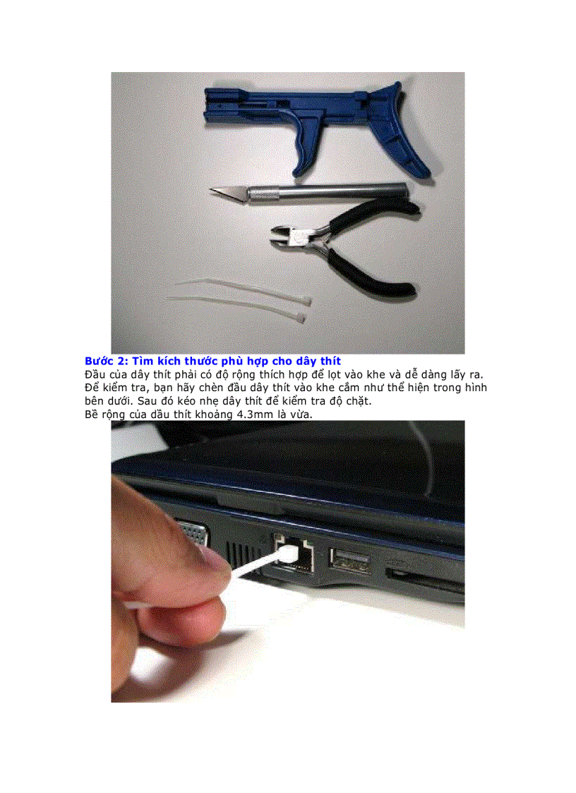 image for page Sửa giắc cắm Ethernet bị gẫy lẫy