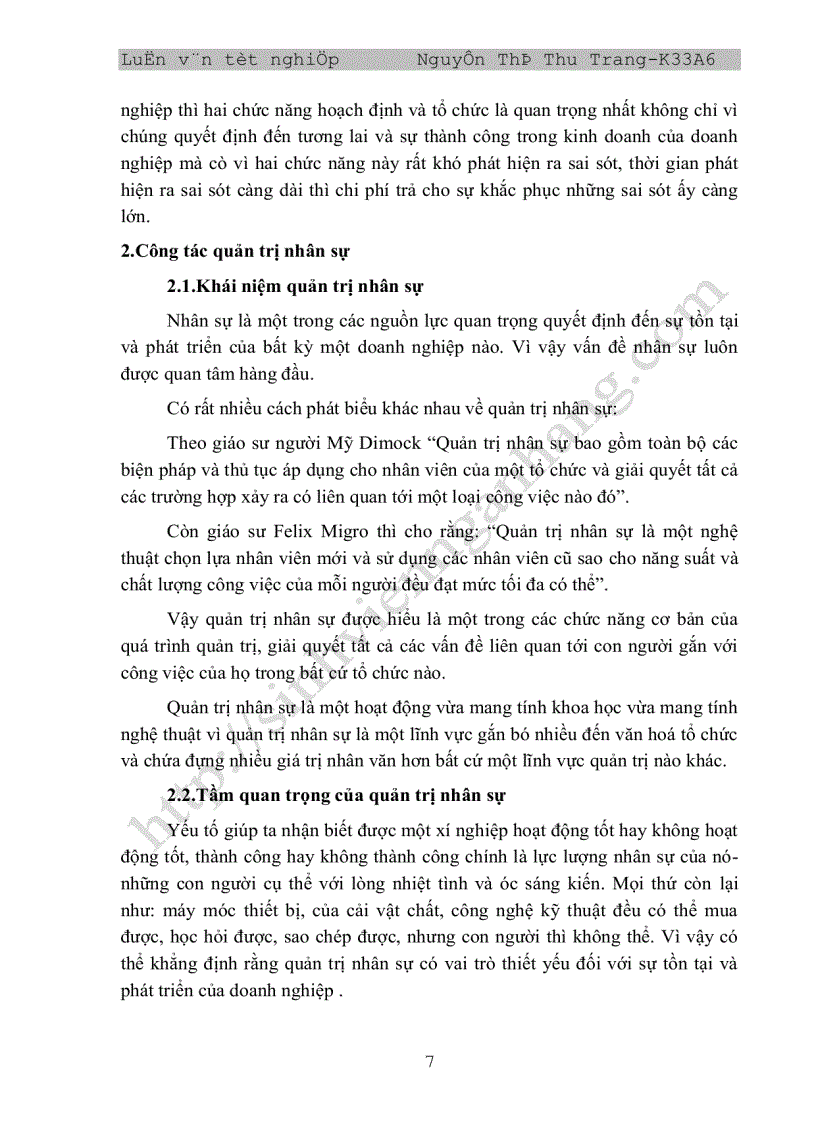 image for page Khái luận chung về quản trị nhân sự