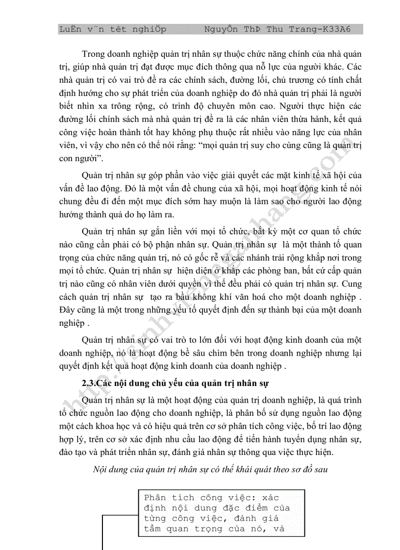 image for page Khái luận chung về quản trị nhân sự