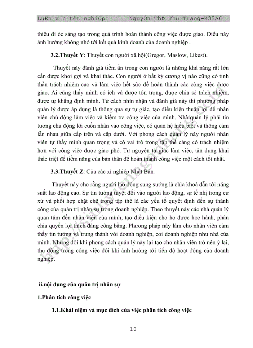 image for page Khái luận chung về quản trị nhân sự