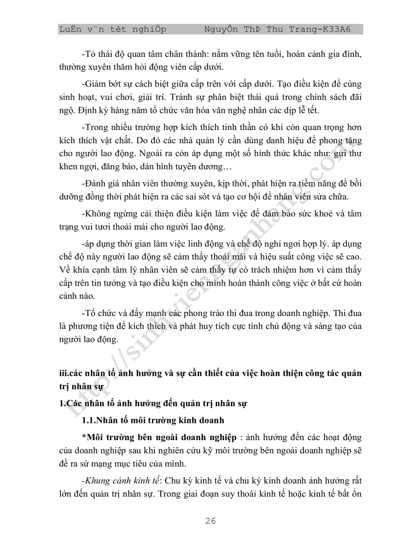 image for page Khái luận chung về quản trị nhân sự