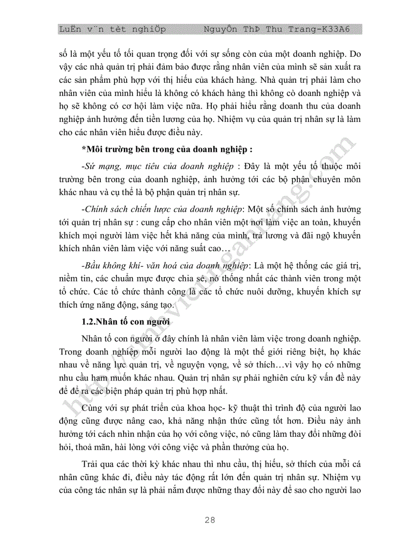 image for page Khái luận chung về quản trị nhân sự