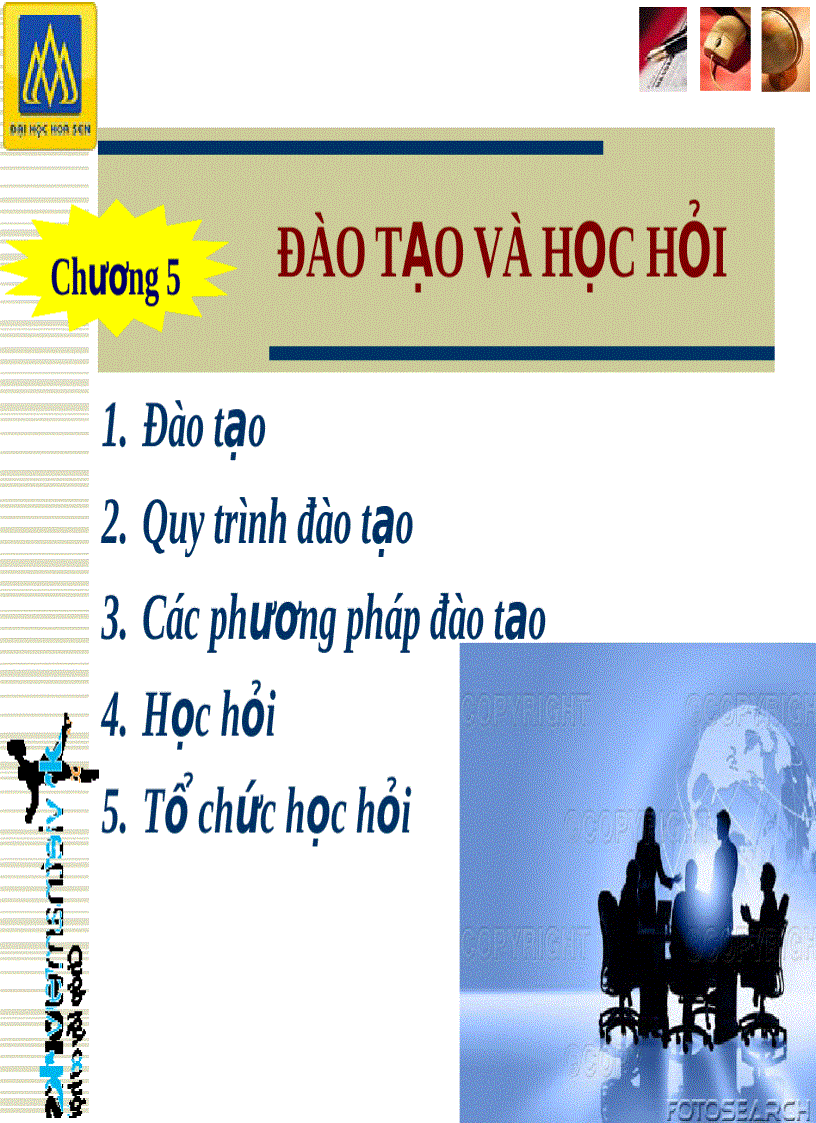 Đào tạo và học hỏi