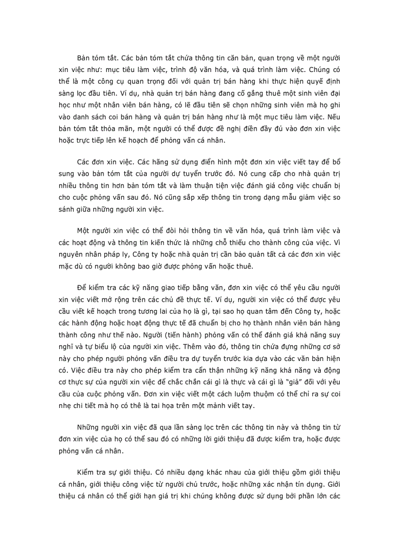 image for page Tuyển dụng lựa chọn và đào tạo nhân viên bán hàng